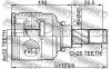 FEBEST 0211SR20LH ШРУС ВНУТРЕННИЙ ЛЕВЫЙ 32x40x25 (NISSAN PRIMERA P11 (UKP) 1996-2001 NISSAN PRIMERA P11 1996-2001 NISS