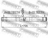 FEBEST 0212N16RH ПОЛУОСЬ ПРАВАЯ 22x705x22 (NISSAN ALMERA N16 (UKP) 2000-2006) FEBEST