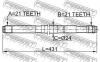 FEBEST 0212QG15LH ПОЛУОСЬ ЛЕВАЯ 21x431x21 (NISSAN ALMERA N16 (UKP) 2003-2006) FEBEST