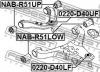 FEBEST 0220-D40LF Опора шаровая 0220-D40LF