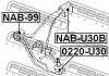FEBEST 0220U30 ОПОРА ШАРОВАЯ ПЕРЕДНЕГО НИЖНЕГО РЫЧАГА