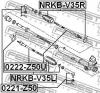 FEBEST 0221Z50 0221-Z50_наконечник рулев./ Nissan Murano Z50 02-07