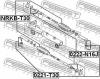 FEBEST 0222N16J ТЯГА РУЛЕВАЯ (NISSAN AD VAN/WINGROAD Y11 1999-2004 NISSAN SUNNY B15/ALMERA N16 2000-2005) FEBEST