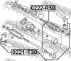 FEBEST 0222R50 ТЯГА РУЛЕВАЯ (NISSAN TERRANO III PATHFINDER R50 1995-2003) FEBEST