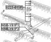 FEBEST 022361YF ТЯГА СТАБИЛИЗАТОРА ПЕРЕДНЯЯ (NISSAN PATROL (GR) Y61 2000- NISSAN PATROL SAFARI Y61 1997-2002 NISSAN