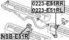 FEBEST 0223E51RR 0223-E51RR_тяга стаб.задн.прав./ Nissan Infiniti FX45/35 S50 02-08