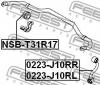 FEBEST 0223J10RL ТЯГА СТАБИЛИЗАТОРА ЗАДНЯЯ ЛЕВАЯ (NISSAN DUALIS JAPAN (J10) 2007- NISSAN QASHQAI J10F 2006- NISSAN RO