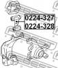 FEBEST 0224328 0224-328_рычаг перед.верх.лев./ Nissan Primera P10/P11