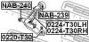 FEBEST 0224T30RH Рычаг передний правый