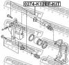 FEBEST 0274-K12EF-KIT Втулка направляющая суппорта тормозного заднего