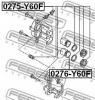 FEBEST 0276-Y60F Поршень суппорта тормозного переднего