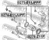 FEBEST 0276-Z11F Поршень передн суппорта NISSAN TIIDA C11 2005-2012 0276-Z11F