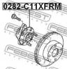 FEBEST 0282C11XFRM 0282-C11XFRM_ступ.перед./ Nissan Tiida C11 2005]