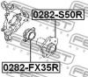 FEBEST 0282-S50R Ступица задняя без подшипника