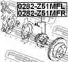 FEBEST 0282-Z51MFL Ступица передняя левая