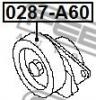 FEBEST 0287-A60 Ролик натяжной 0287-A60