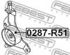 FEBEST 0287-R51 Ролик натяжной