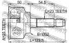 FEBEST 0310047 ШРУС НАРУЖНЫЙ 25x52x23 (HONDA JAZZ/FIT GD1 2001-) FEBEST
