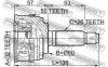 FEBEST 0310056A50 ШРУС НАРУЖНЫЙ 32x60x26 (HONDA CR-V RD1/RD2 1997-2001) FEBEST