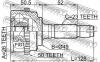 FEBEST 0310061A50 ШРУС НАРУЖНЫЙ 26x49x23 (HONDA LOGO GA3/GA5 1996-2001) FEBEST