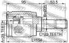 FEBEST 0311CRVRR ШРУС ВНУТРЕННИЙ ЗАДНИЙ 25x35x23 (HONDA ACCORD CF3/CF4/CF5/CL1/CL3 1998-2002 HONDA ACCORD CL/CN/CM 20