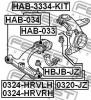 FEBEST 0320-JZ Шаровая опора