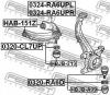 FEBEST 0320RA6D ОПОРА ШАРОВАЯ ПЕРЕДНЕГО НИЖНЕГО РЫЧАГА (HONDA ACCORD CB1/CB3/CB7 1990-1993 HONDA ACCORD CC/CD/CE 199