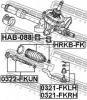 FEBEST 0321-FKLH Наконечник рулевой левый