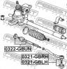 FEBEST 0321-GBLH Наконечник рулевой левый