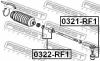 FEBEST 0321-RF1 Наконечник