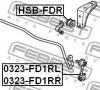 FEBEST 0323FD1RR ТЯГА СТАБИЛИЗАТОРА ЗАДНЯЯ ПРАВАЯ (HONDA CIVIC FD 2006-) FEBEST