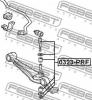 FEBEST 0323PRF ТЯГА СТАБИЛИЗАТОРА ПЕРЕДНЯЯ (HONDA PRELUDE BA8/BA9/BB1/BB4 1991-1996) FEBEST