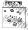 FEBEST 0375CL7R РЕМКОМПЛЕКТ СУППОРТА ТОРМОЗНОГО ЗАДНЕГО