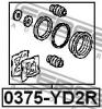 FEBEST 0375-YD2R Ремкомплект задн суппорта ACURA MDX YD2 2007-2013 0375-YD2R
