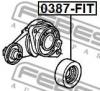FEBEST 0387-FIT Ролик натяжной