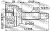 FEBEST 0410009 ШРУС НАРУЖНЫЙ 30x54x25 (MITSUBISHI CHARIOT/SPACE WAGON GRANDIS N33W/N43W 1992-2000 MITSUBISHI GALANT