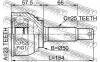 FEBEST 0410011 ШРУС НАРУЖНЫЙ 23x50x25 (HYUNDAI ELANTRA/LANTRA 1990-1995 HYUNDAI SONATA 1988-1993 MITSUBISHI CHARIOT