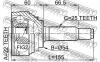 FEBEST 0410012 ШРУС НАРУЖНЫЙ 22x54x25 (MITSUBISHI GALANT E38A/E39A 1988-1992 MITSUBISHI LANCER/COLT CA/CB 1991-1995