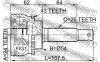 FEBEST 0410033A43 (FEBEST) ШРУС НАРУЖНЫЙ 24X54X25