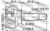 FEBEST 0410CS3A ШРУС НАРУЖНЫЙ 30x57x25 (MITSUBISHI LANCER CS3A 2000-) FEBEST