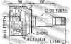 FEBEST 0410KB4A47 ШРУС НАРУЖНЫЙ 35x69x30 (MITSUBISHI L200 KB4T 2005- MITSUBISHI PAJERO SPORT KH8W 2008- MITSUBISHI TRI