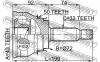 FEBEST 0410V75RA50 ШРУС НАРУЖНЫЙ ЗАДНИЙ 43x84x33 (MITSUBISHI PAJERO III MONTERO V75W 2000-2006) FEBEST