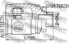 FEBEST 0411-CU20RH ШРУС внутренний правый