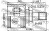 FEBEST &quot;0411-V97WLHR&quot; ШРУС ВНУТРЕННИЙ ЗАДНИЙ 43X55X33 (LH)