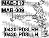 FEBEST 0420PD8LLH ОПОРА ШАРОВАЯ НИЖНЯЯ ЛЕВАЯ [13]