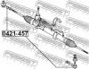 FEBEST 0421457 НАКОНЕЧНИК РУЛЕВОЙ (HYUNDAI ELANTRA/LANTRA 1990-1995 MITSUBISHI CARISMA DA 1995-2003 MITSUBISHI DING