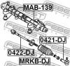 FEBEST 0422DJ ТЯГА РУЛЕВАЯ (MITSUBISHI GALANT DJ1A 2003- MITSUBISHI GALANT DJ1A/DJ3A/DJ5A 2006-) FEBEST