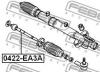 FEBEST 0422EA3A ТЯГА РУЛЕВАЯ (CHRYSLER SEBRING 2003-2004 DODGE STRATUS 2003-2004 MITSUBISHI ECLIPSE SPYDER D52A/D53A
