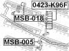 FEBEST 0423-K96F Тяга стабилизатора  пер.