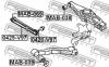 FEBEST 0425V97 ТЯГА ЗАДНЯЯ ПОПЕРЕЧНАЯ С ШАРОВОЙ (MITSUBISHI PAJERO III MONTERO V75W 2002-2006 MITSUBISHI PAJERO IV